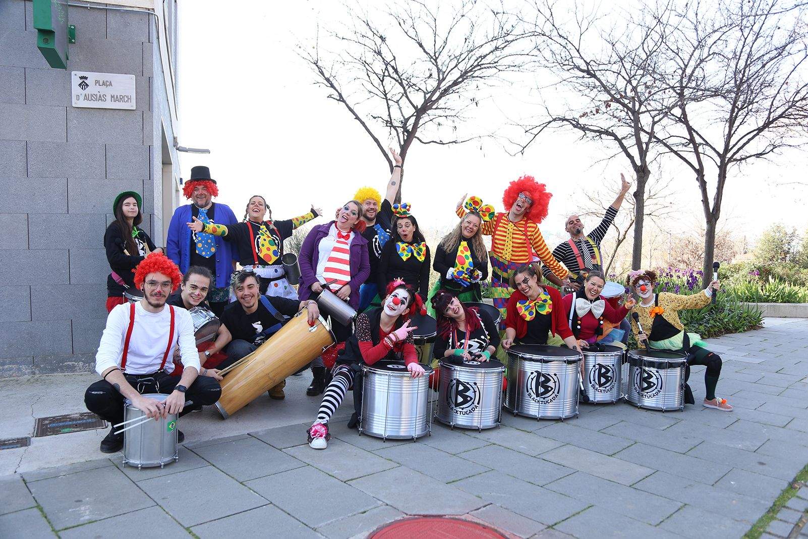 Grup de Blacktucada a Mira-sol. FOTO: Anna Bassa