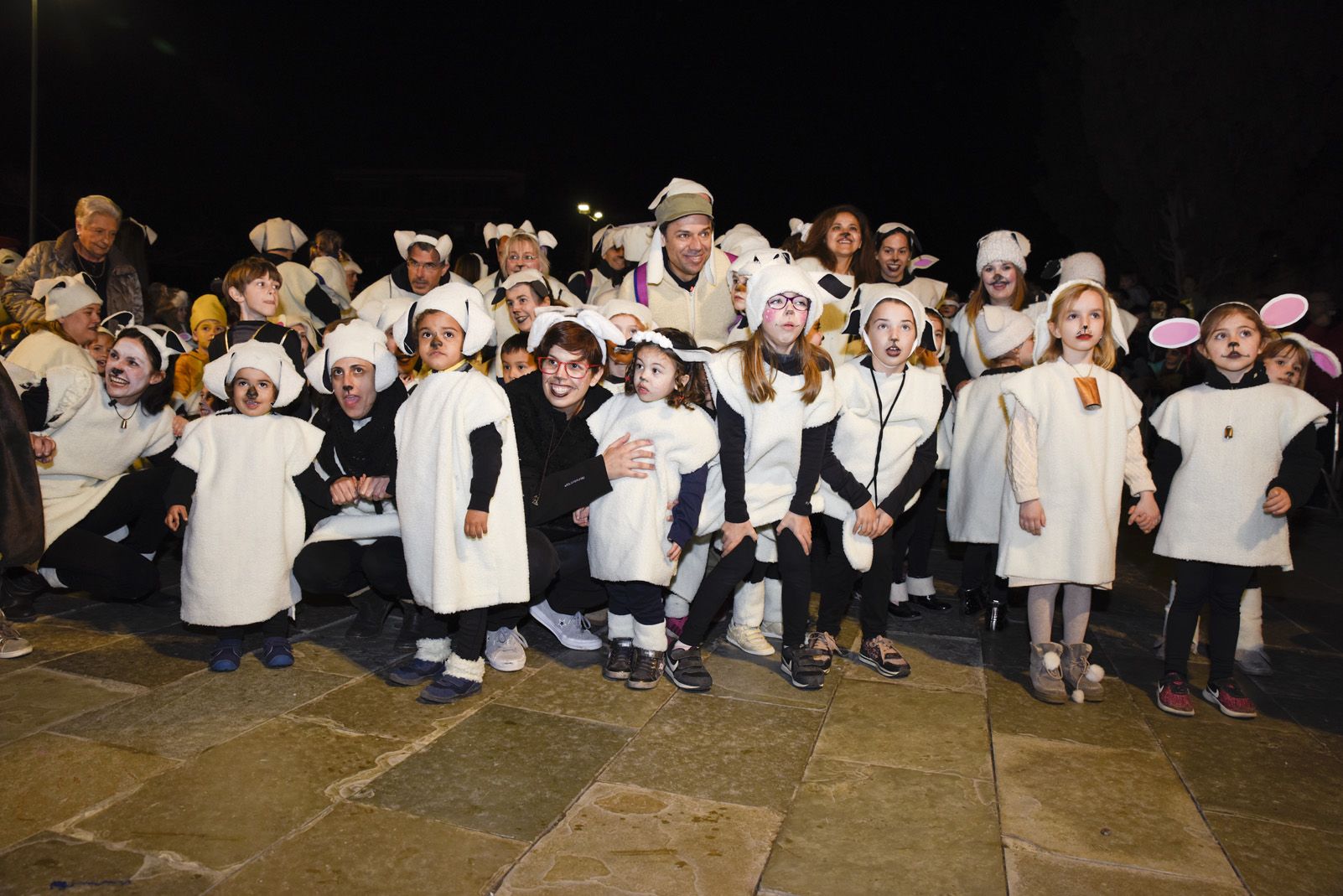 Rua de comparses infantil i adults de Carnaval. Foto: Bernat Millet.