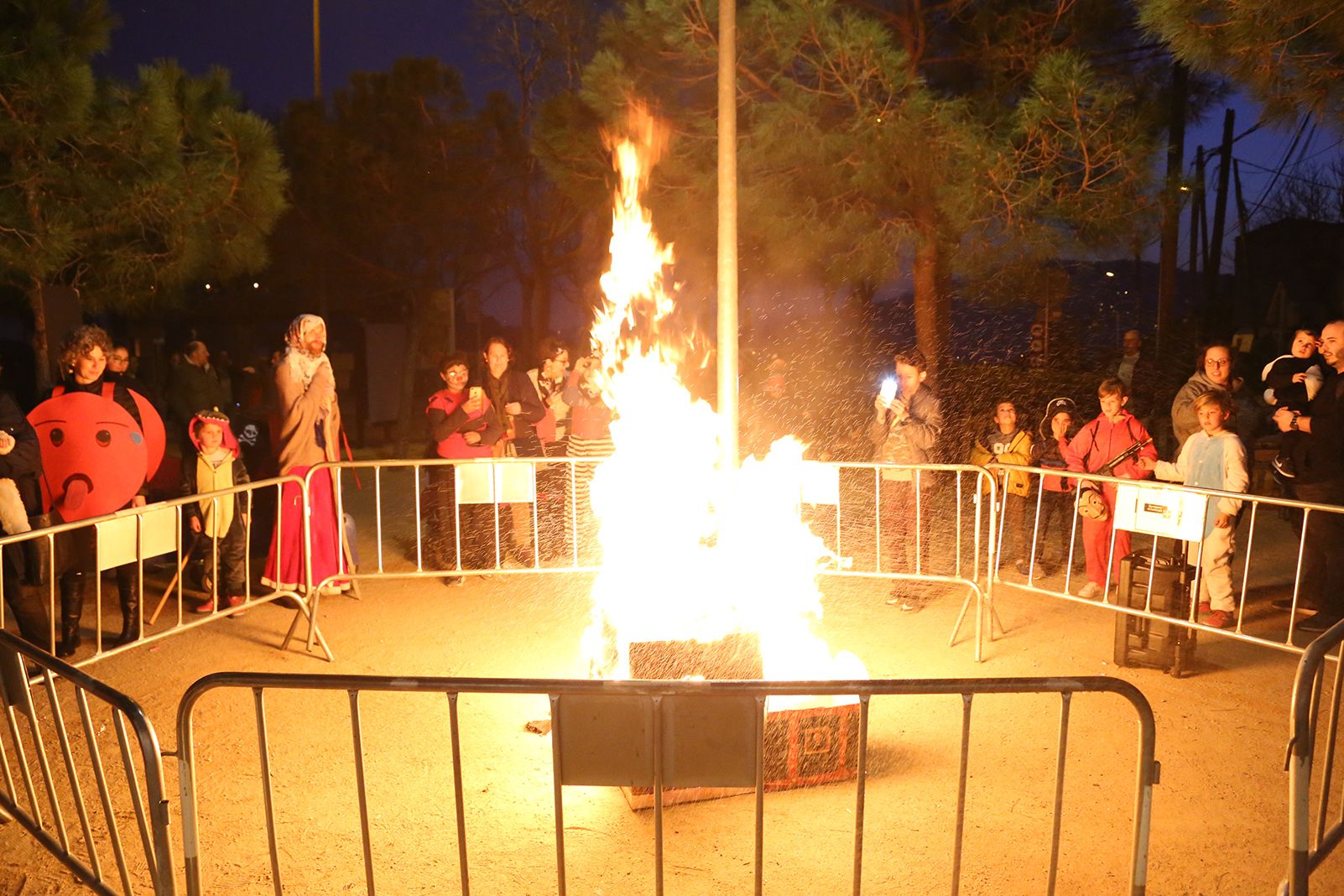 Judici Rei Carnestoltes a Les Planes. FOTO: Anna Bassa