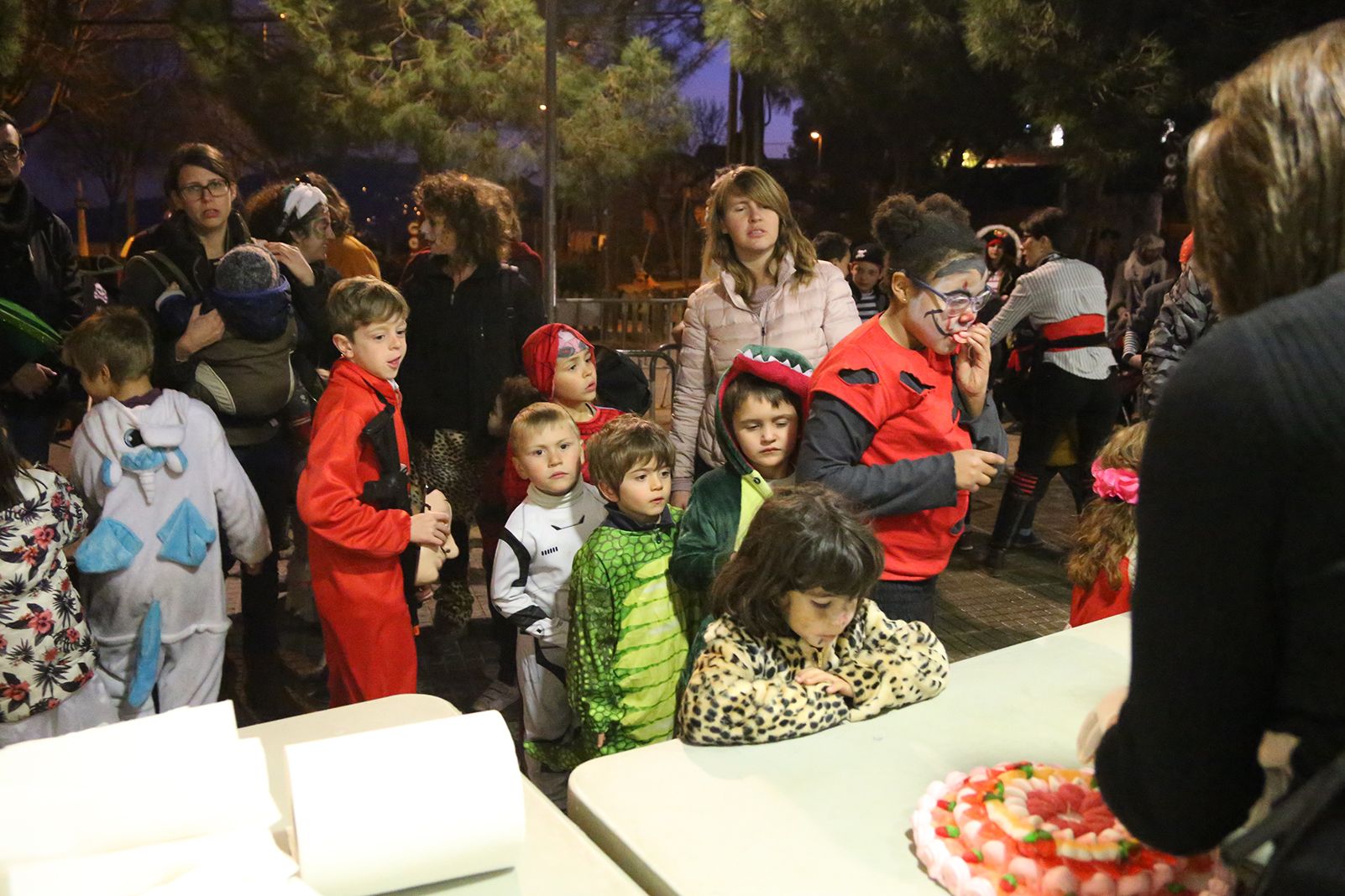 Xocolatada popular a Les Planes. FOTO: Anna Bassa