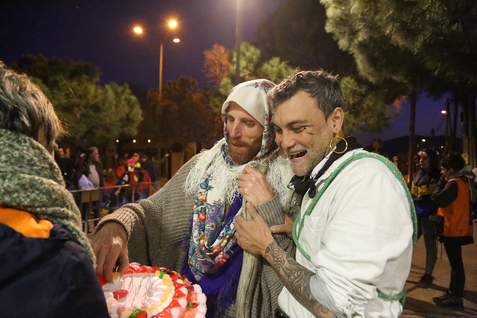 Xocolatada popular a Les Planes. FOTO: Anna Bassa