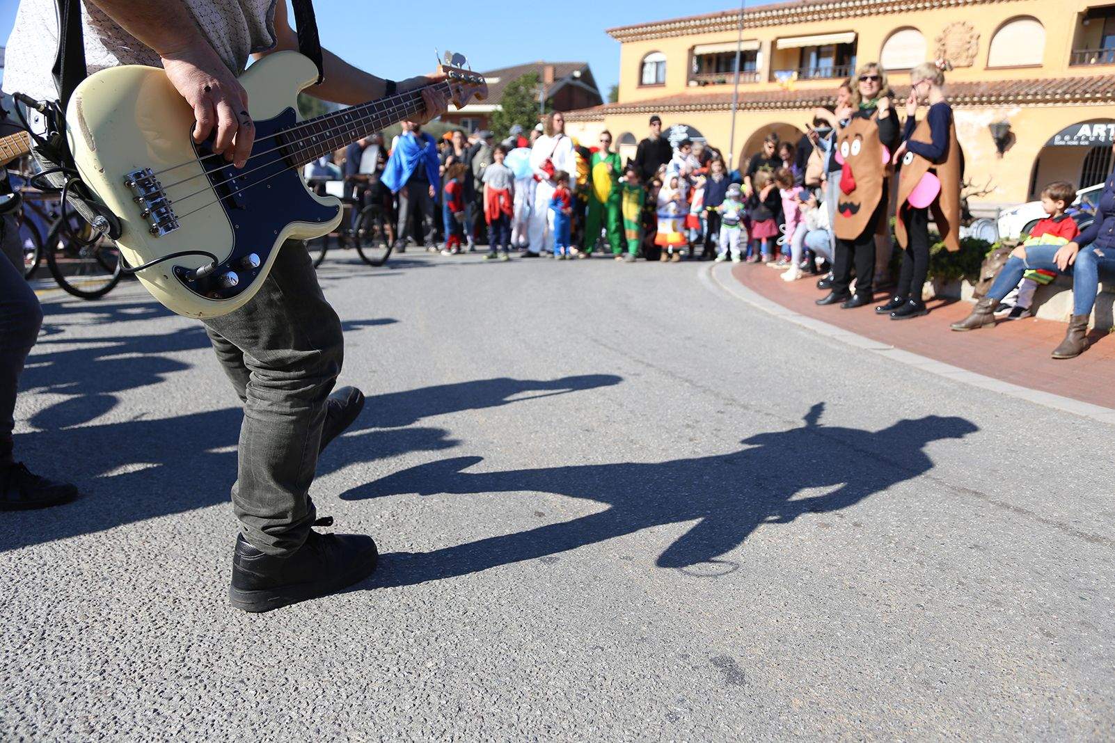 Conecert en moviment de Music on cycles a Vlldoreix. FOTO: Anna Bassa