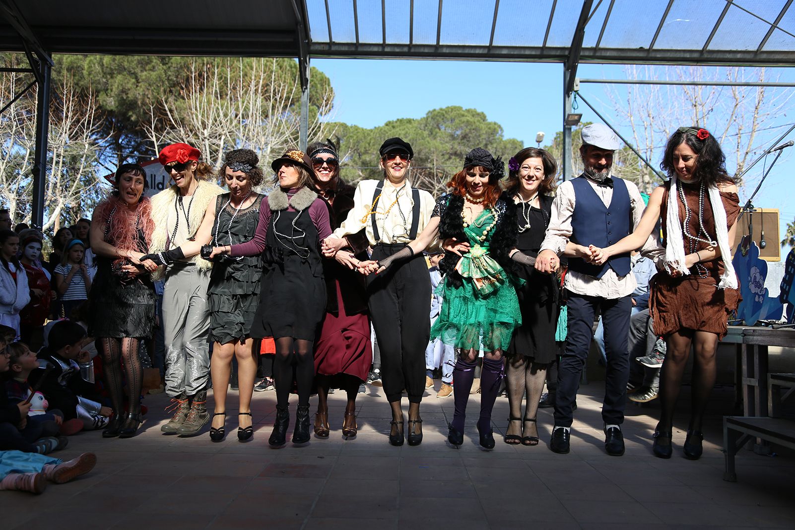 Ball de disfresses a Valldoreix. FOTO: Anna Bassa