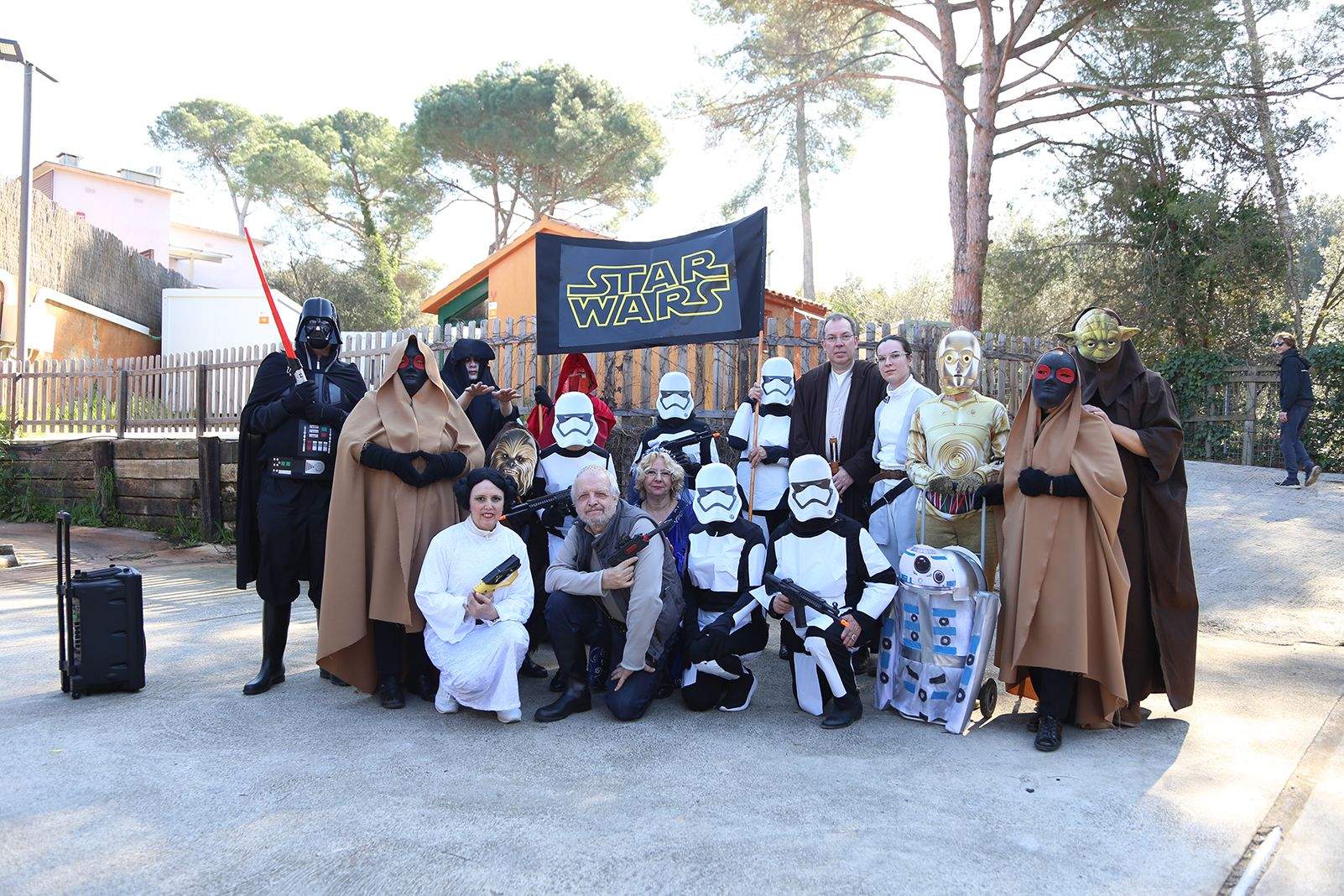 Disfresses en famiília a Valldoreix. FOTO: Anna Bassa