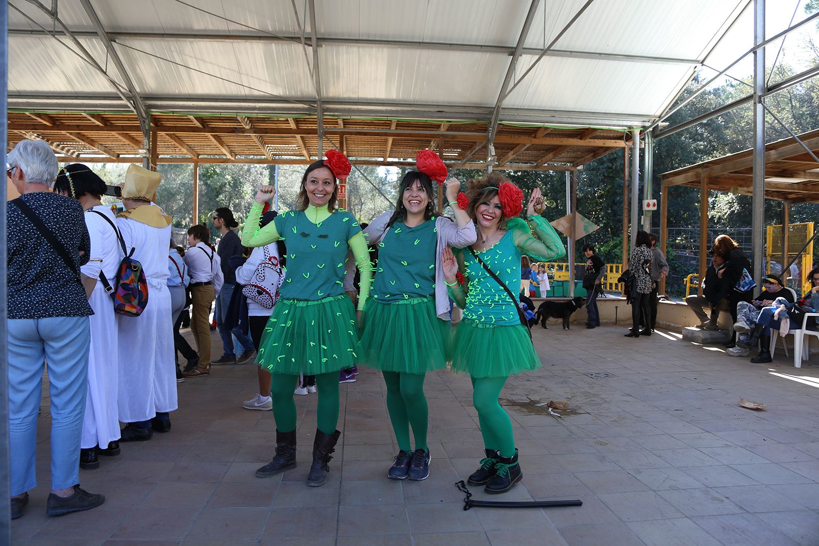 Disfresses en famiília a Valldoreix. FOTO: Anna Bassa