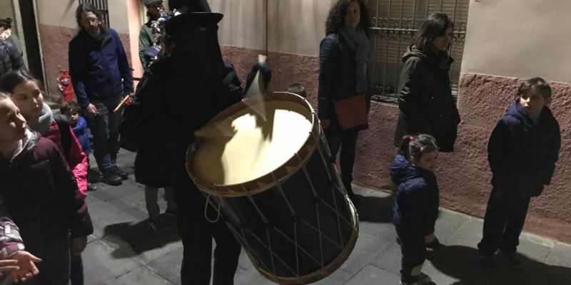 Processó d'enterrament. FOTO: C.Caballé