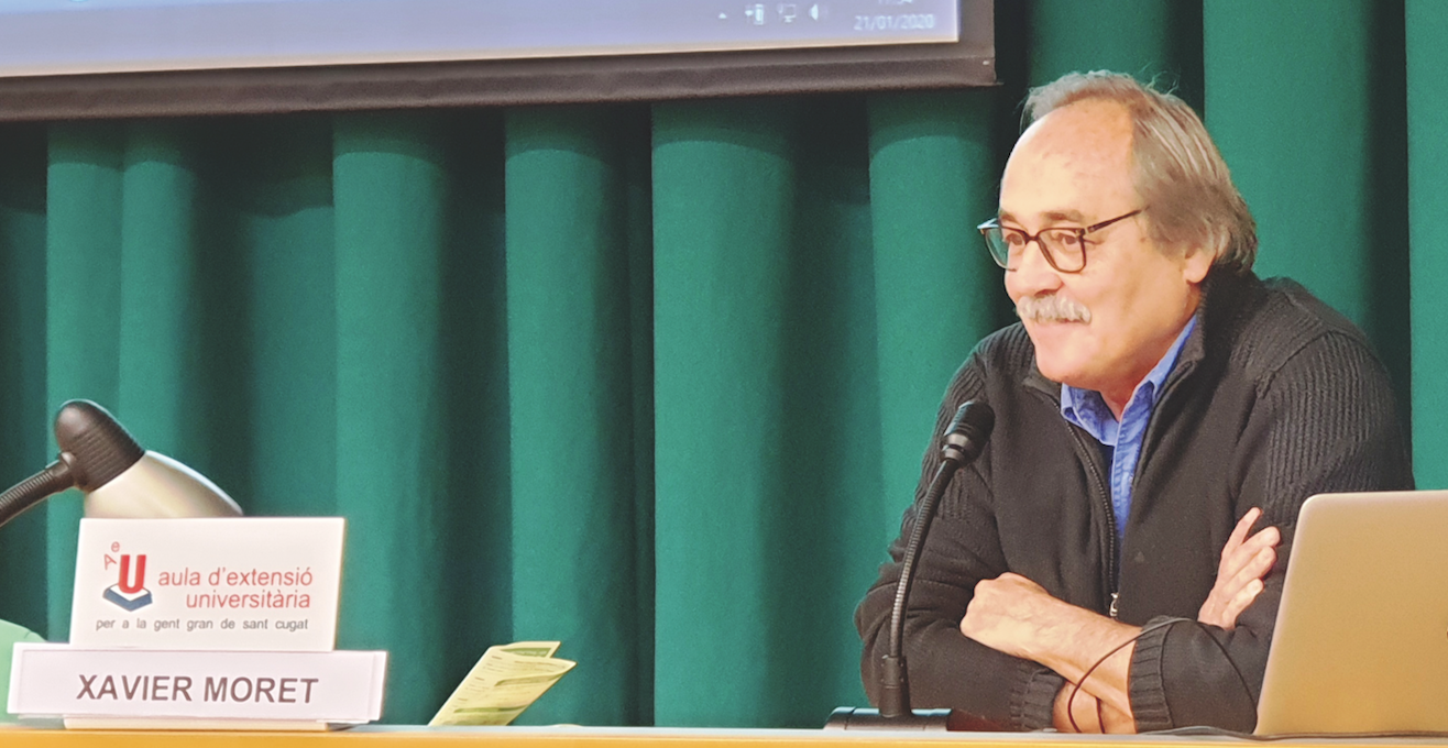 El conferenciant Xavier Moret. FOTO: Cedida