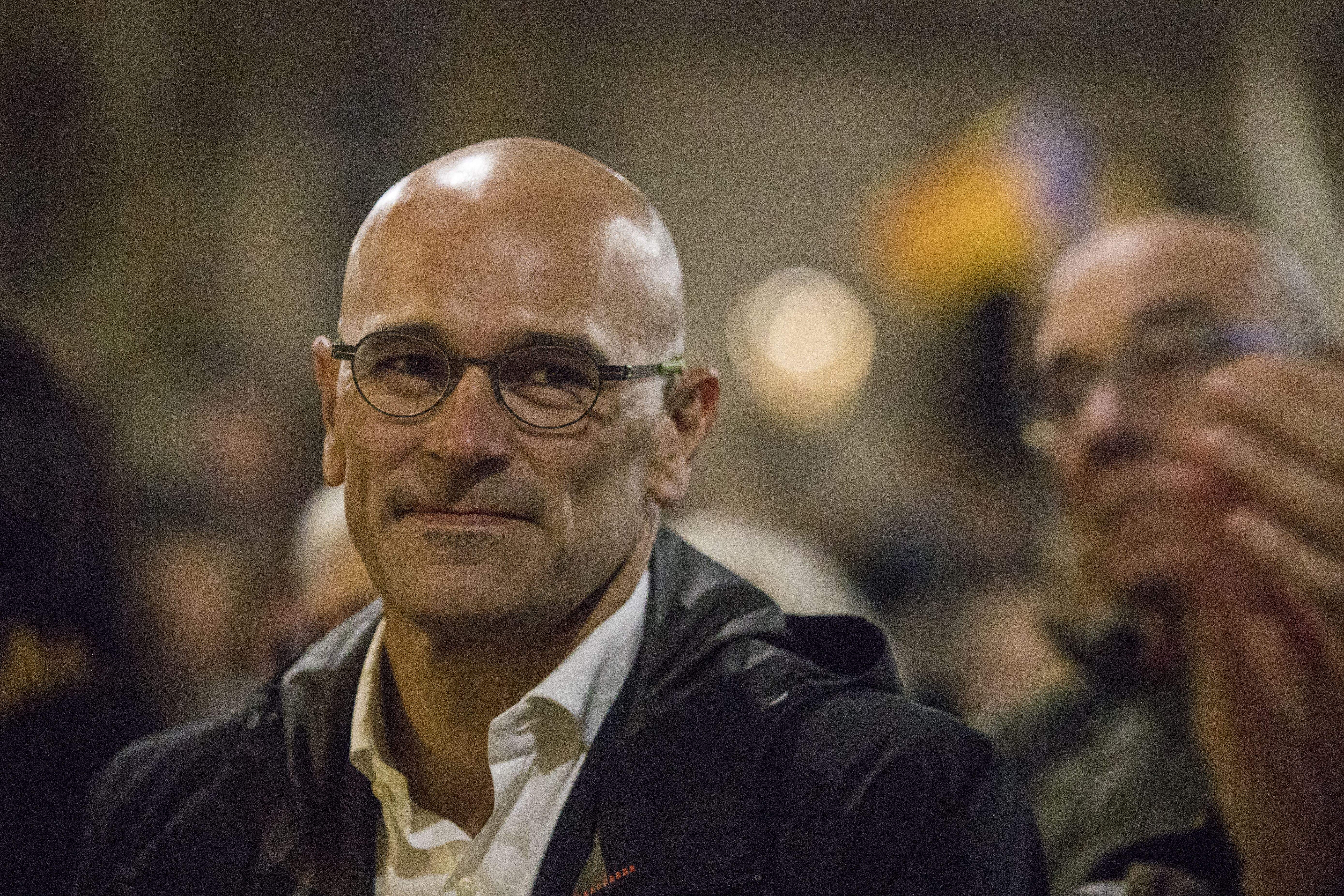 Imatge d'arxiu del pres polític santcugtaenc, Raül Romeva. FOTO: Lali Puig