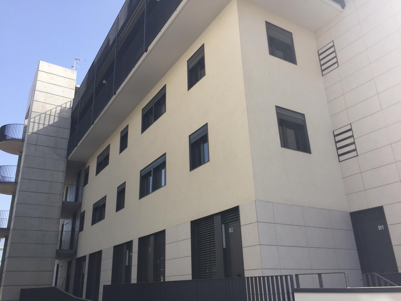 Edifici amb 58 habitatges de lloguer protegit, a Can Mates. FOTO: TOT Sant Cugat