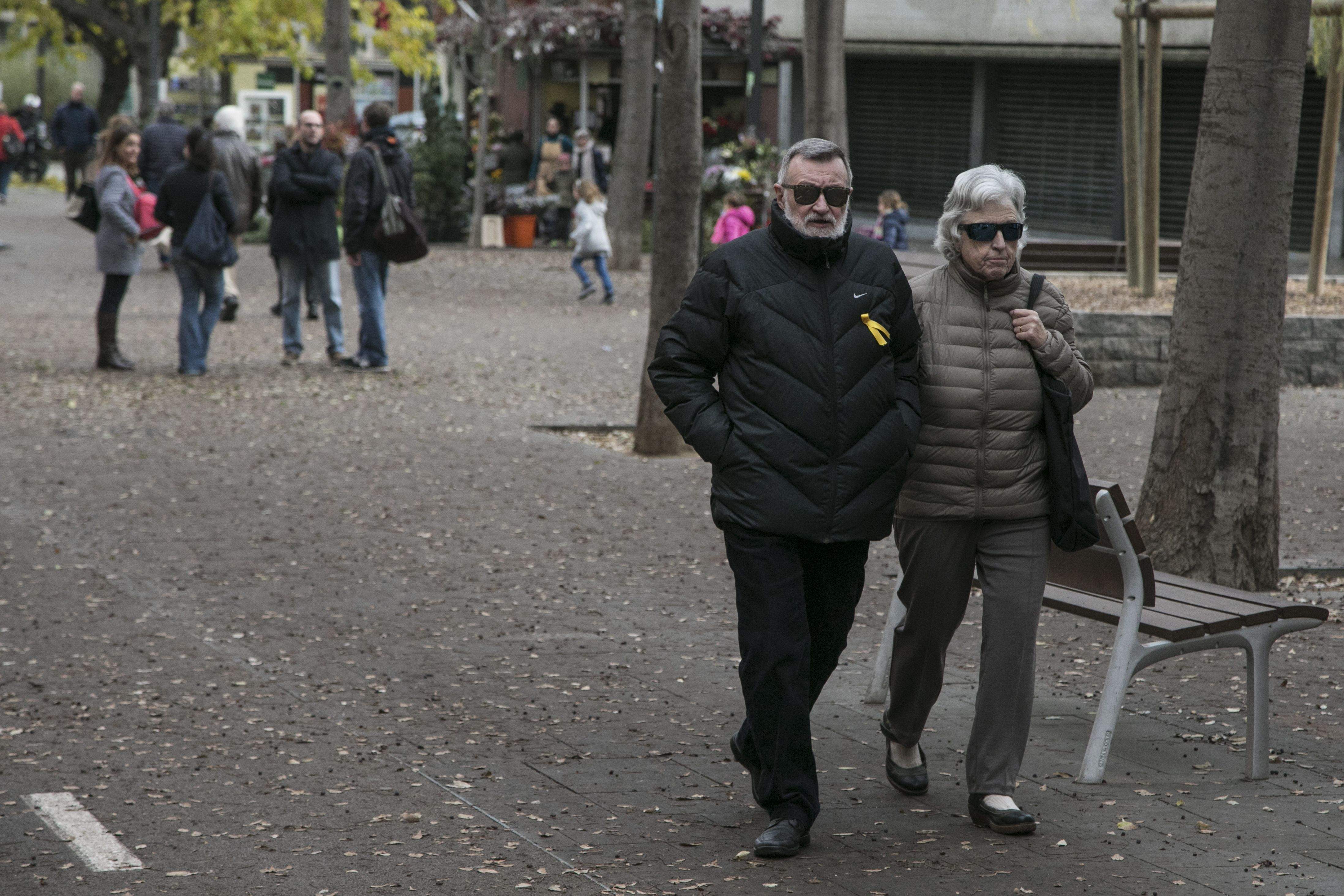 Les temperatures cauen en picat aquesta setmana a Sant Cugat. FOTO: Lali Puig