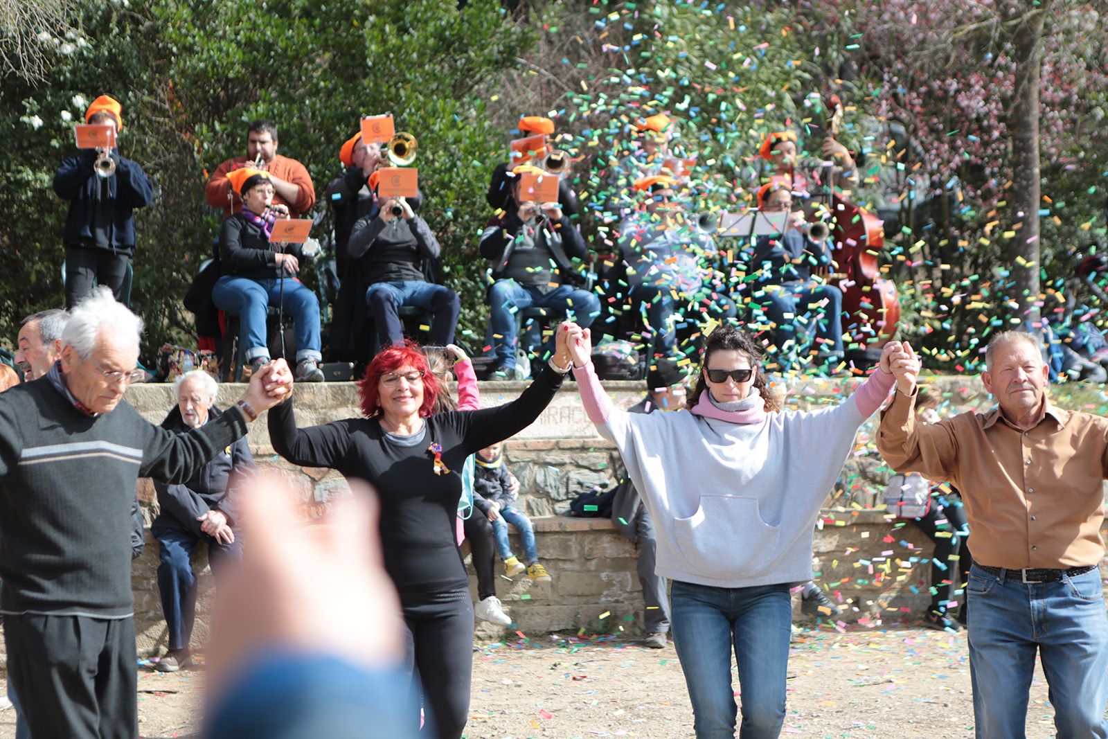 Ballada de sardanes a Sant Medir. FOTO: Artur Ribera