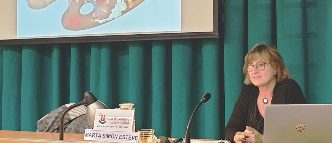 La conferenciant Marta Simón Esteve. FOTO: Cedida