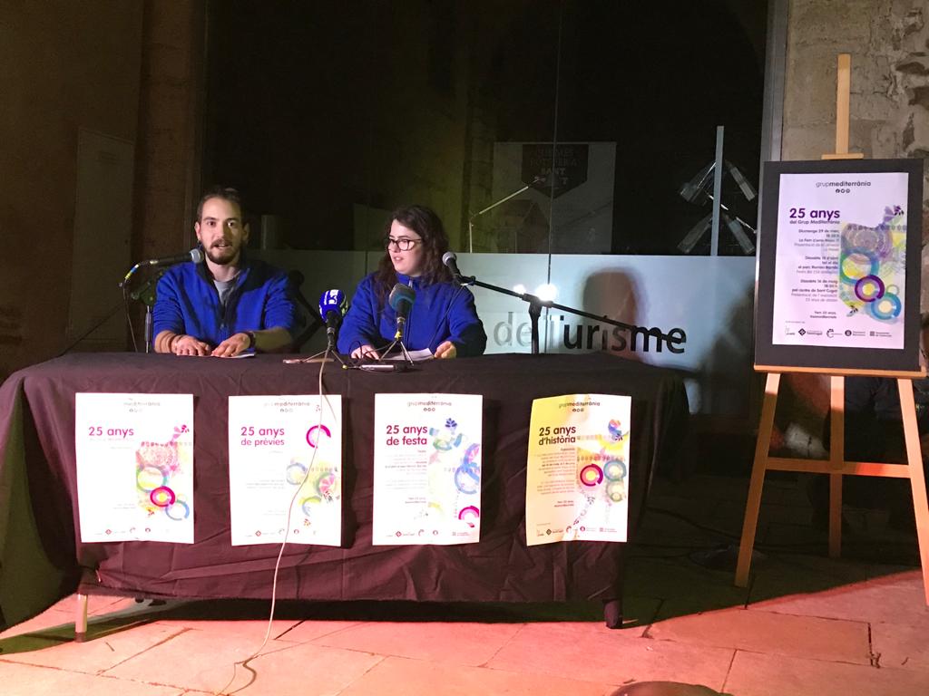 Roda de premsa de presentació de les activitats dels 25 anys del Grup Mediterrània. FOTO: TOT Sant Cugat