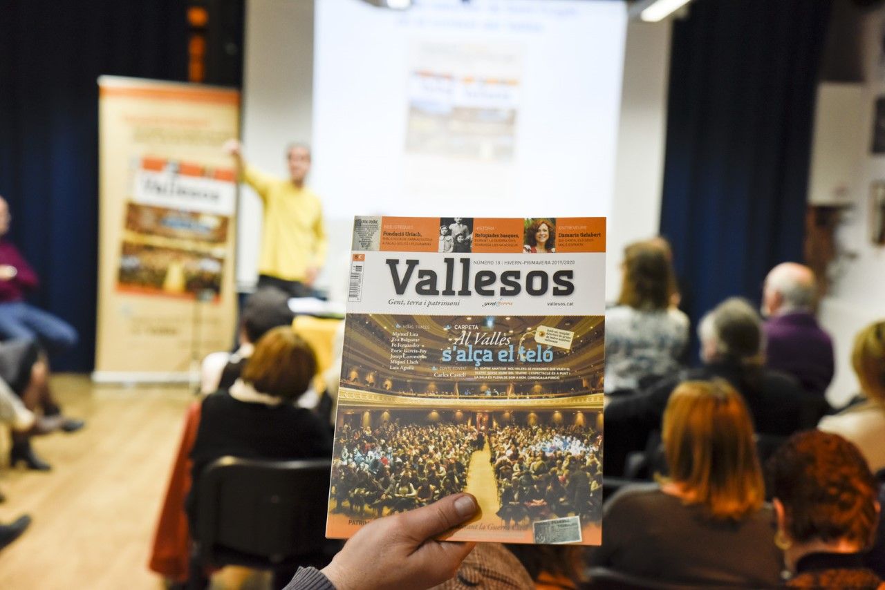 Presentació de la Revista Vallesos. FOTO: Bernat Millet