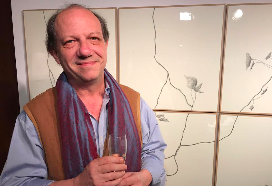 L'artista Marcos Isamat exposa a La Galeria. FOTO: C.Caballé