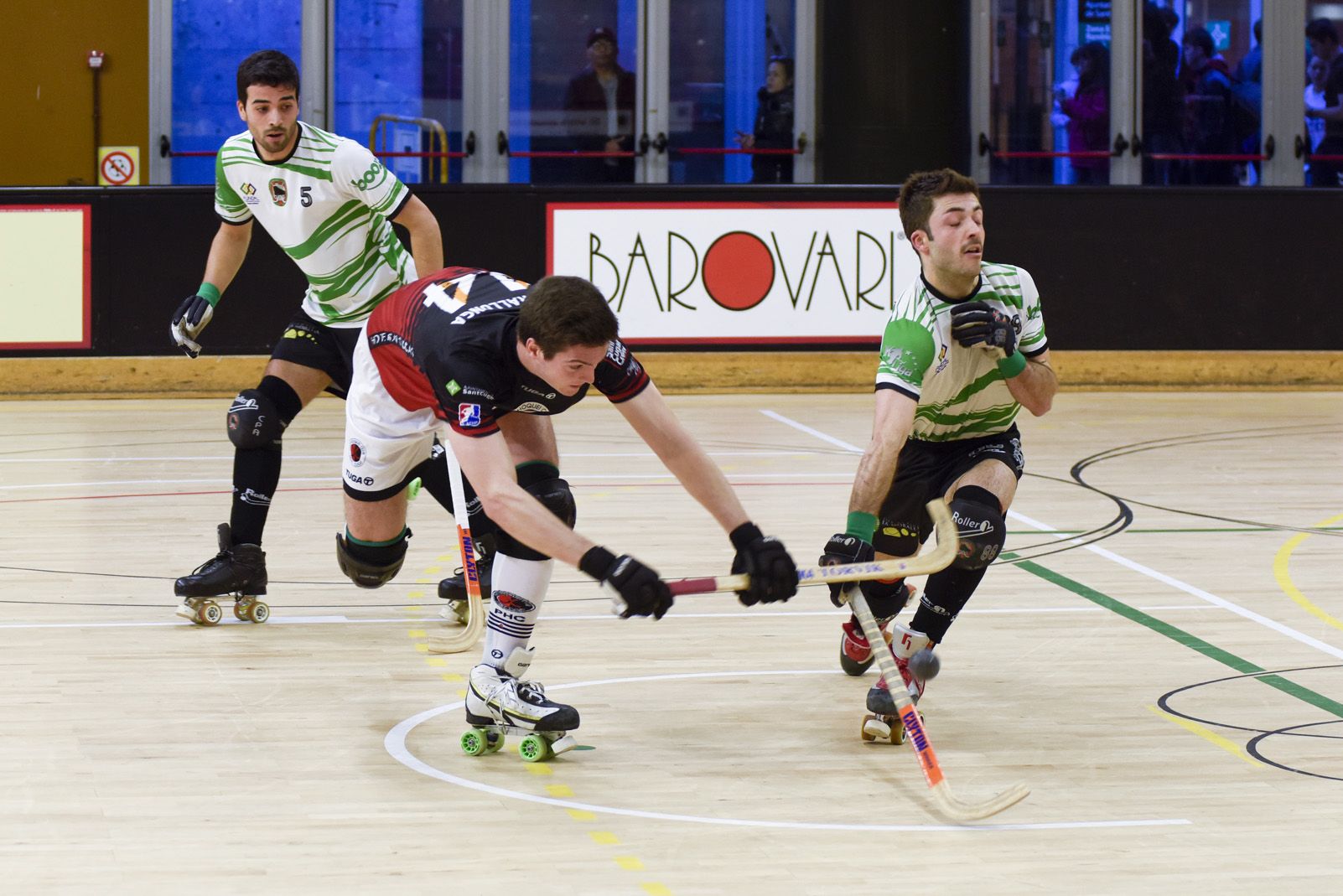 Pati Hoquei Club Sant Cugat contra CP Alcobendas. Foto: Bernat Millet.