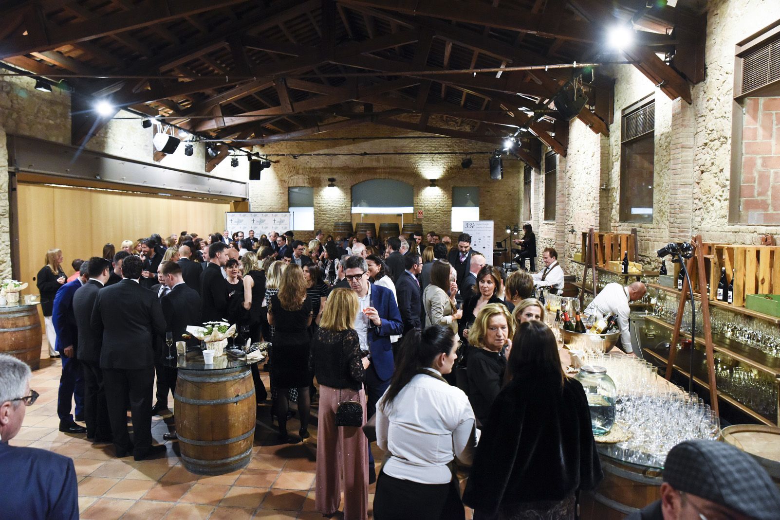 33è Sopar benèfic anual de la secció local de l'Associació Espanyola contra el Càncer AECC. Foto: Bernat Millet.