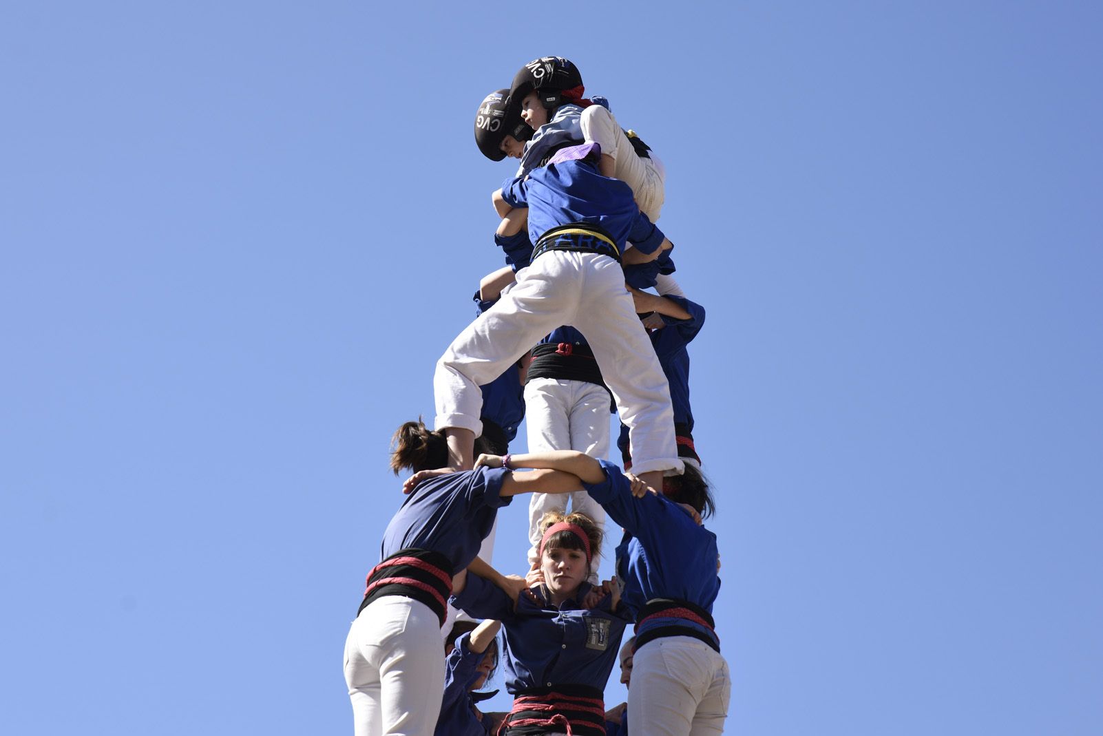 Diada castellera de Santr Medir. Foto: Bernat Millet.