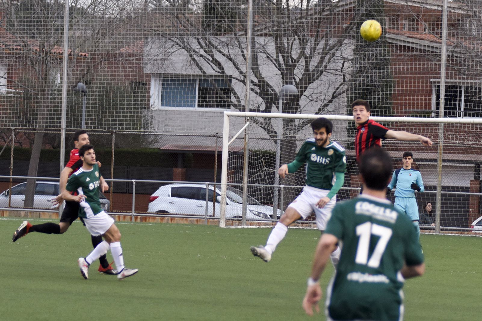 Derbi de futbol Valldoreix FC contra Sant Cugat FC. Foto: Bernat Millet.