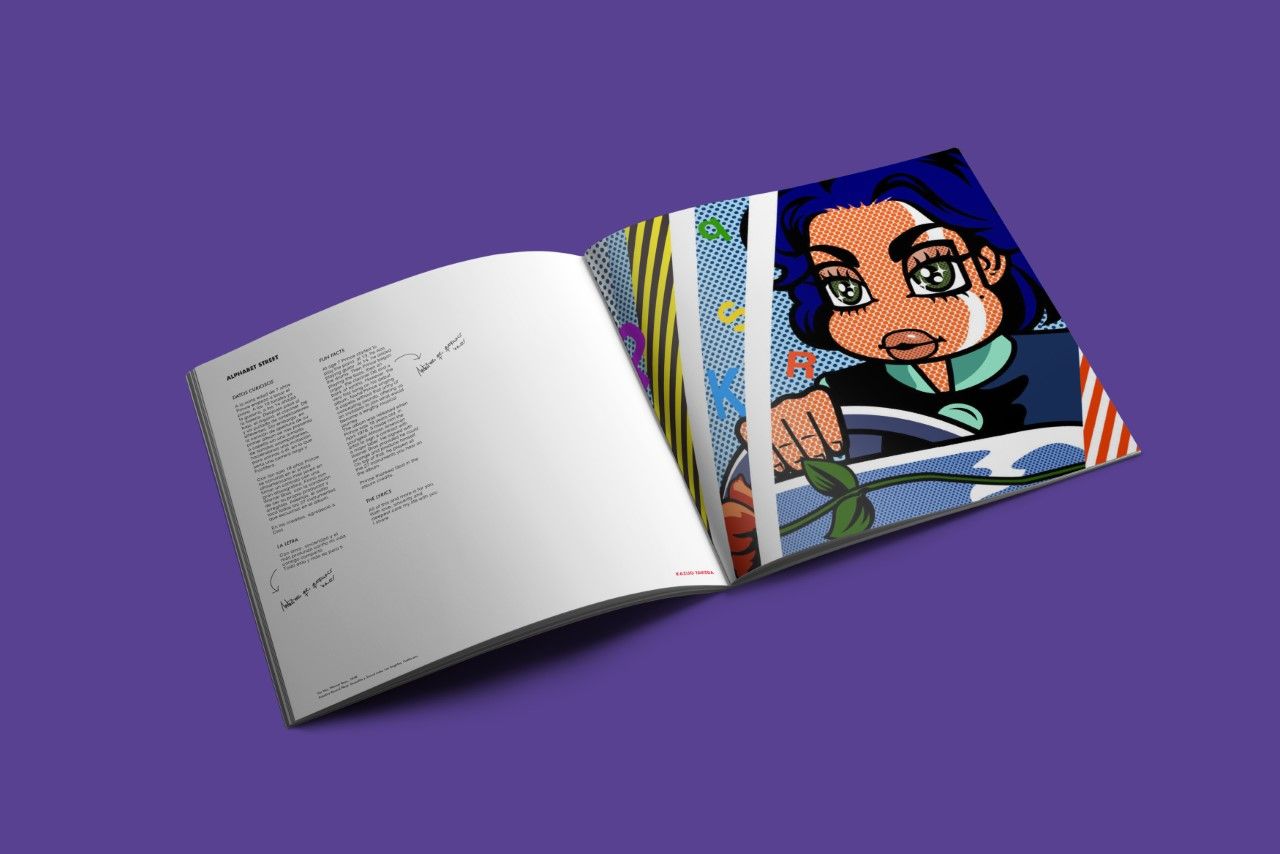 Imatge de l'interior del llibre. FOTO: Cedida