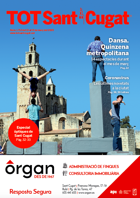 Portada del TOT Sant Cugat del 13 de març de 2020