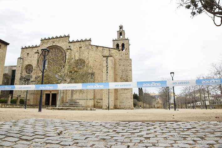 La situació del coronavirus a Sant Cugat. Foto: Bernat Millet.
