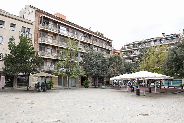 La situació del coronavirus a Sant Cugat. Foto: Bernat Millet.