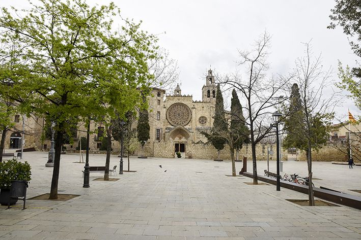 La situació del coronavirus a Sant Cugat. Foto: Bernat Millet.