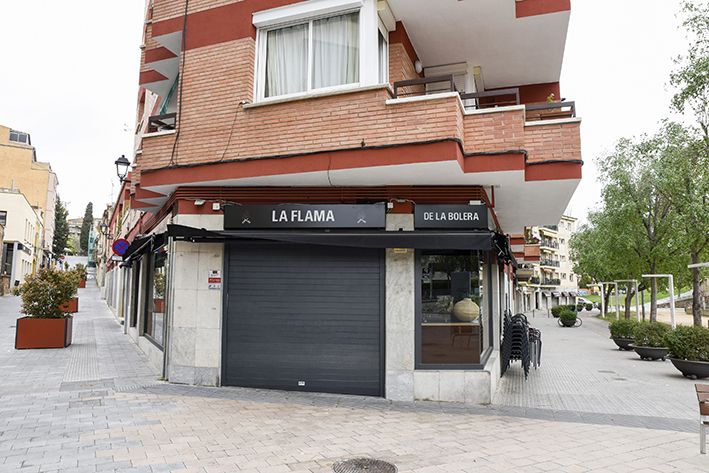 La situació del coronavirus a Sant Cugat. Foto: Bernat Millet.