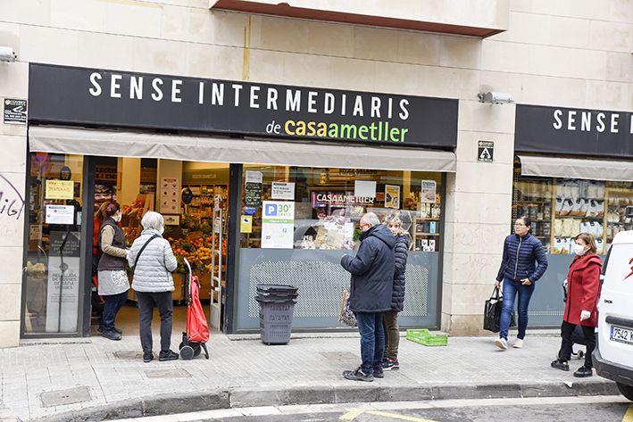 La situació del coronavirus a Sant Cugat. Foto: Bernat Millet.