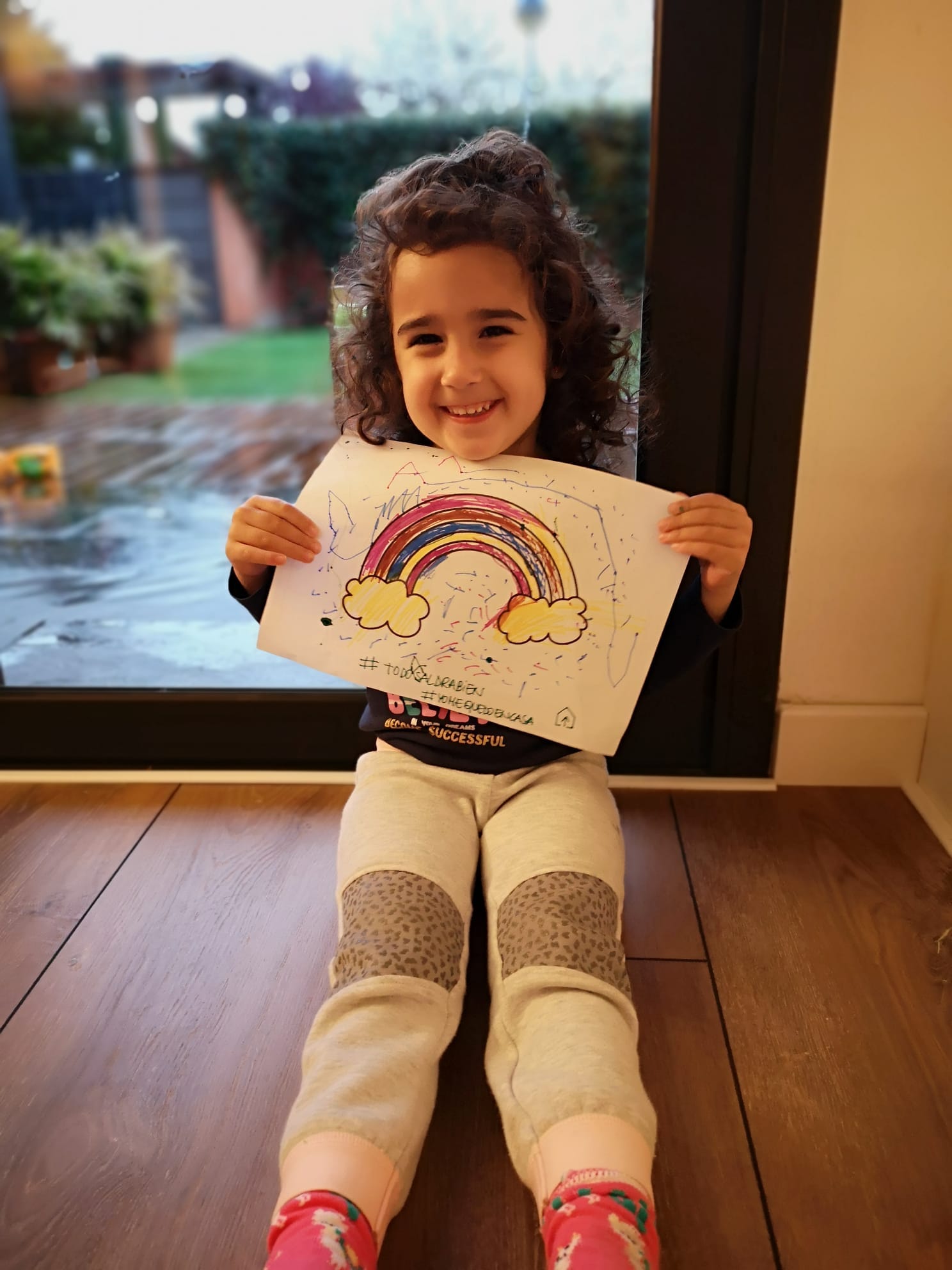 Pintant arcs de Sant Martí.