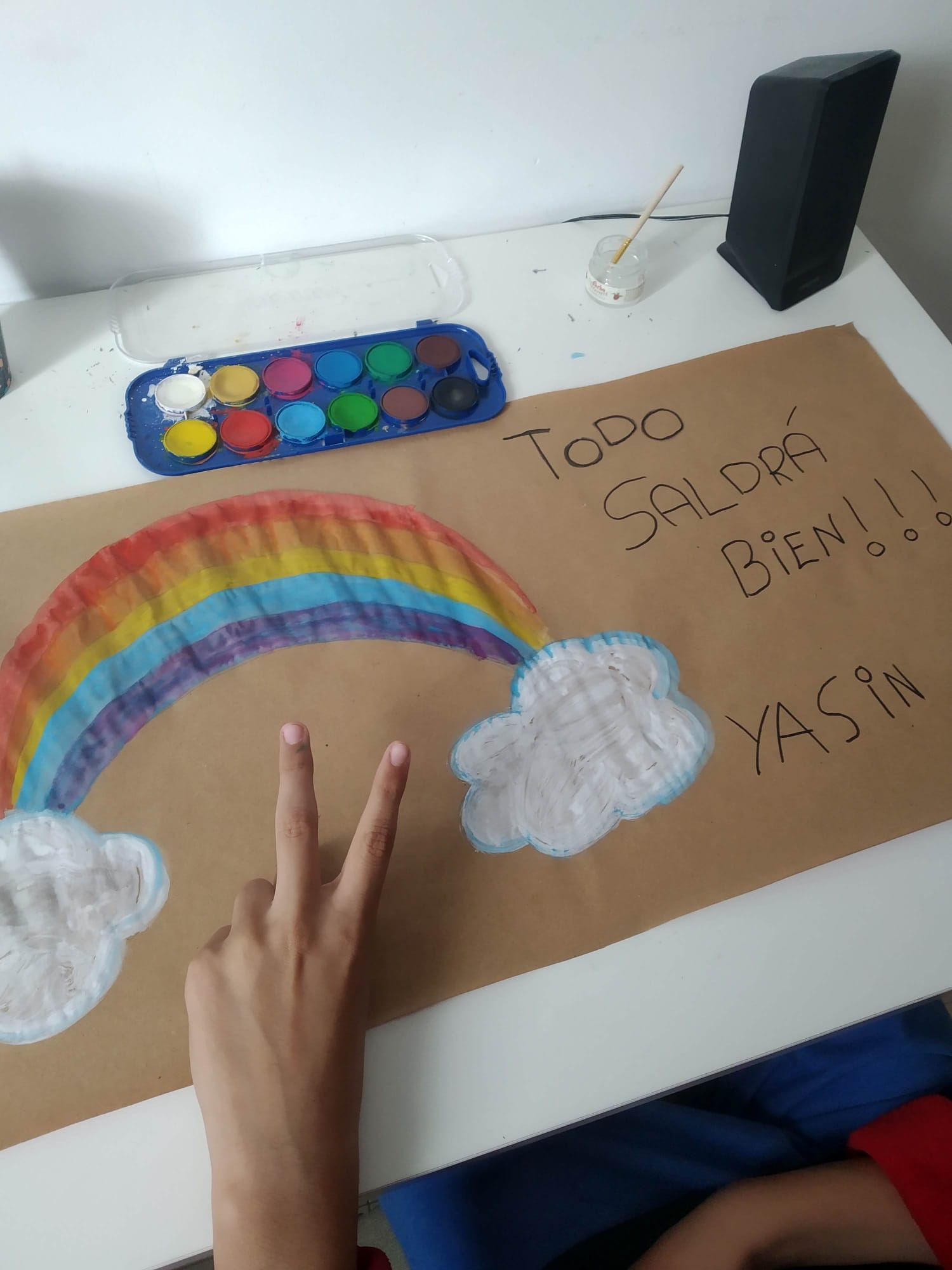 Pintant més arcs de Sant Martí.