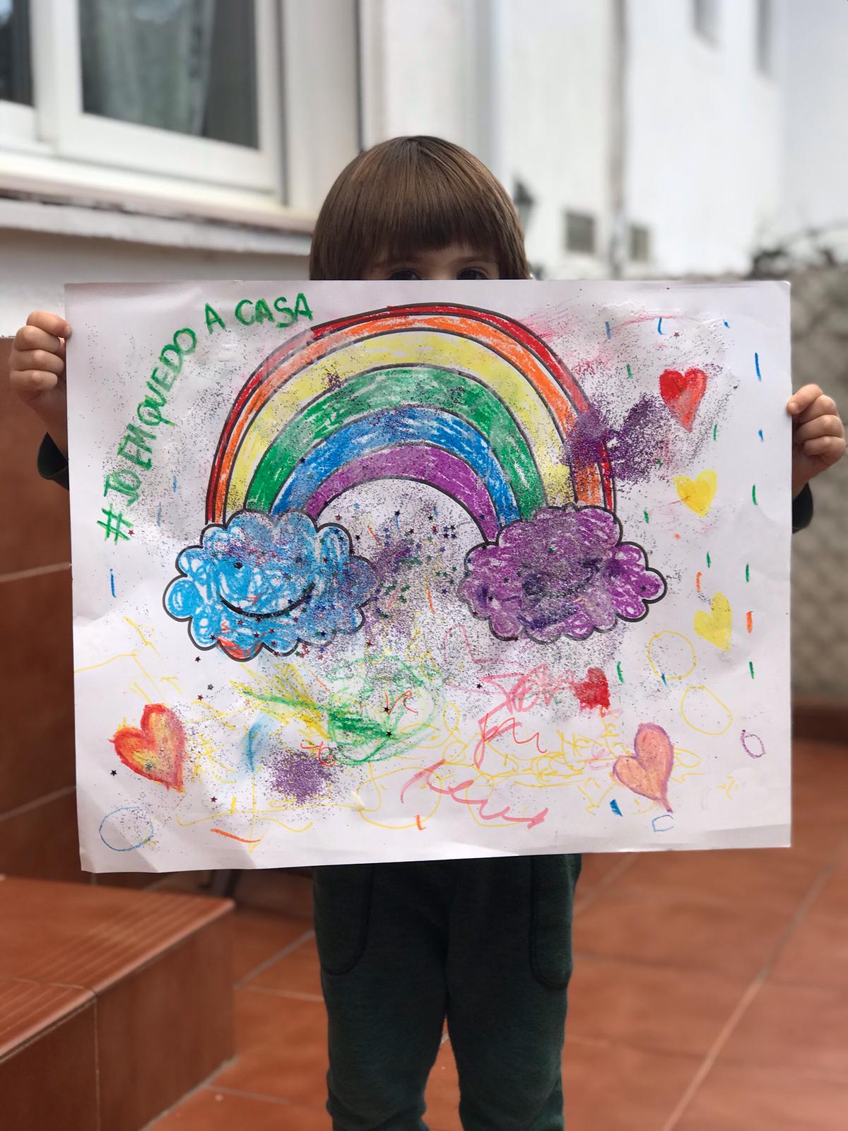 Pintant més arcs de Sant Martí.