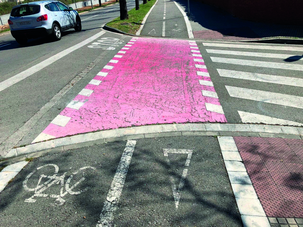 Avinguda Montserrat Roig. FOTO: David Pedrerol