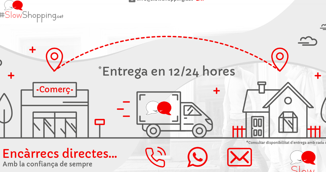 Imatge del directori de comerços que s'ha posat en funcionament. FOTO: Cedida