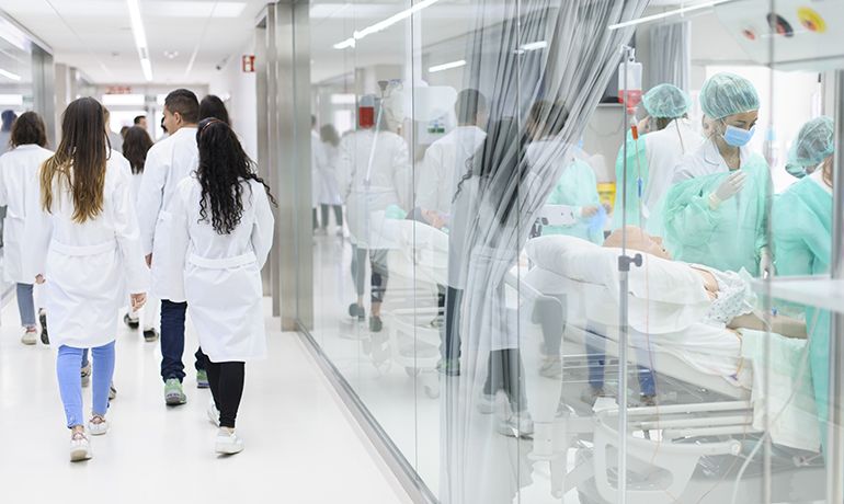 La UIC té el seu campus de pràctiques clíniques a Sant Cugat FOTO: Universitat Internacional de Catalunya