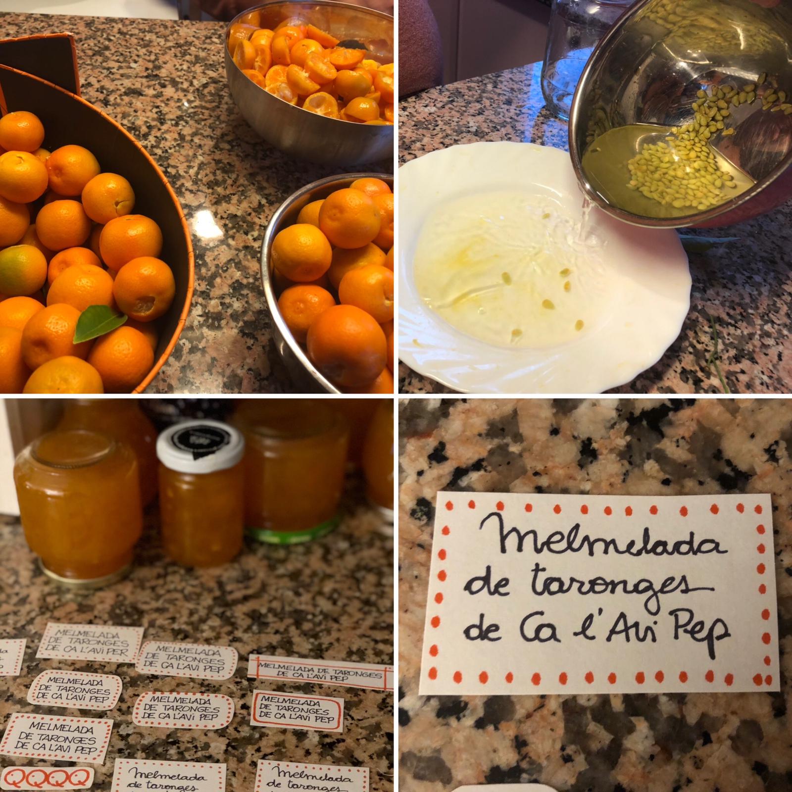 A can monells de valldoreix hem fet melmelada de ca l'avi Pep.