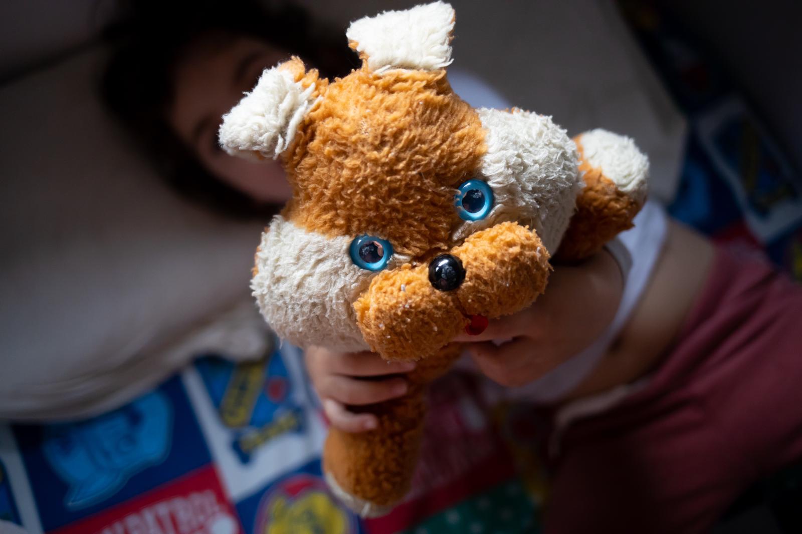 Jugant amb els nostres peluixos.