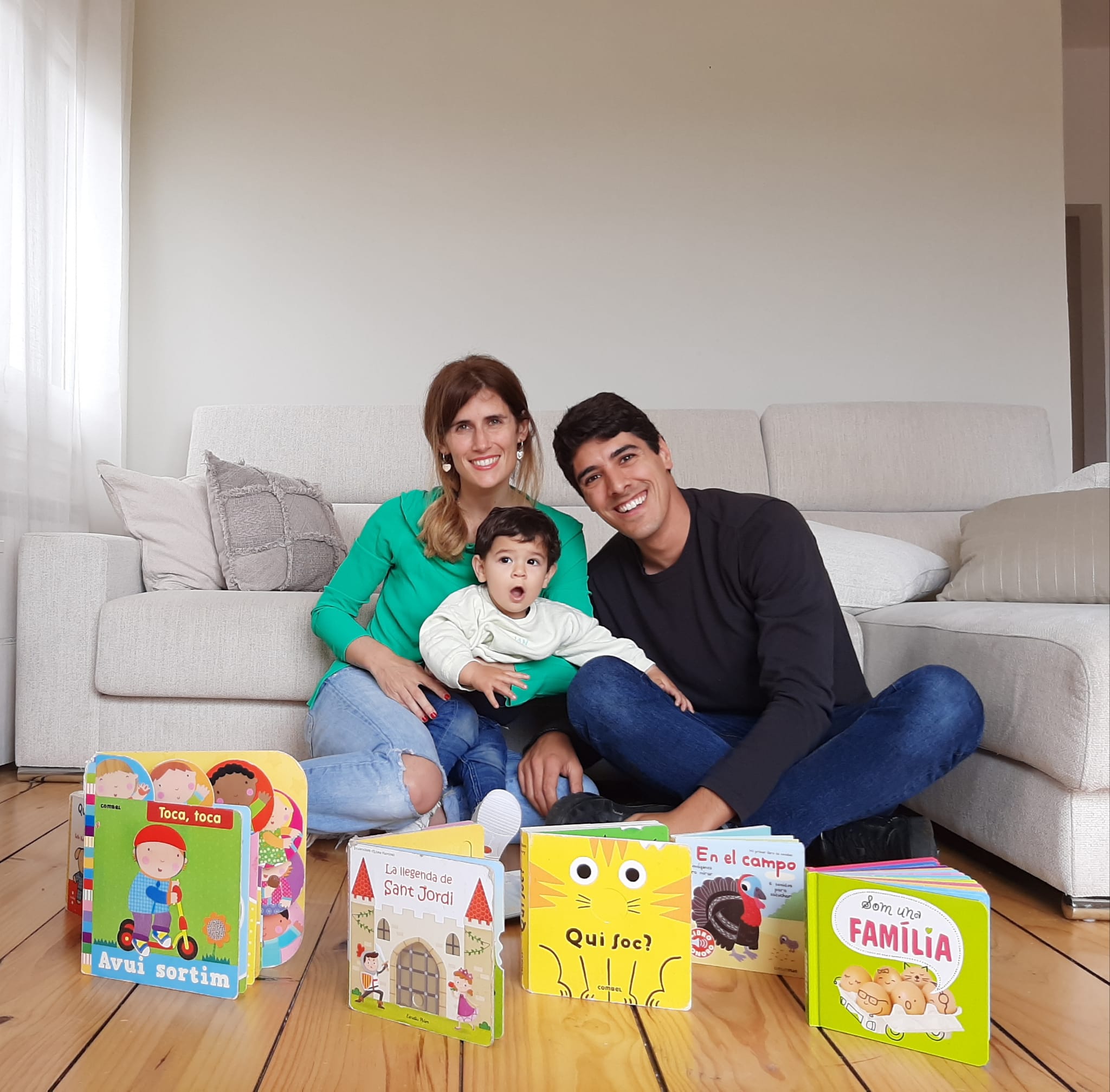 Marc Marbà i la seva família. FOTO: Cedida