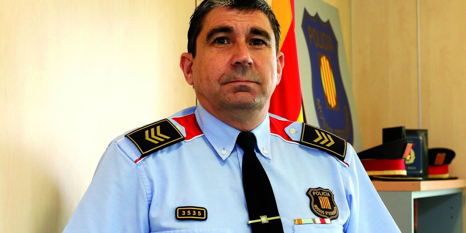Manel Rodríguez és el cap de la Comissaria dels Mossos d'Esquadra a Sant Cugat FOTO: Cedida 
