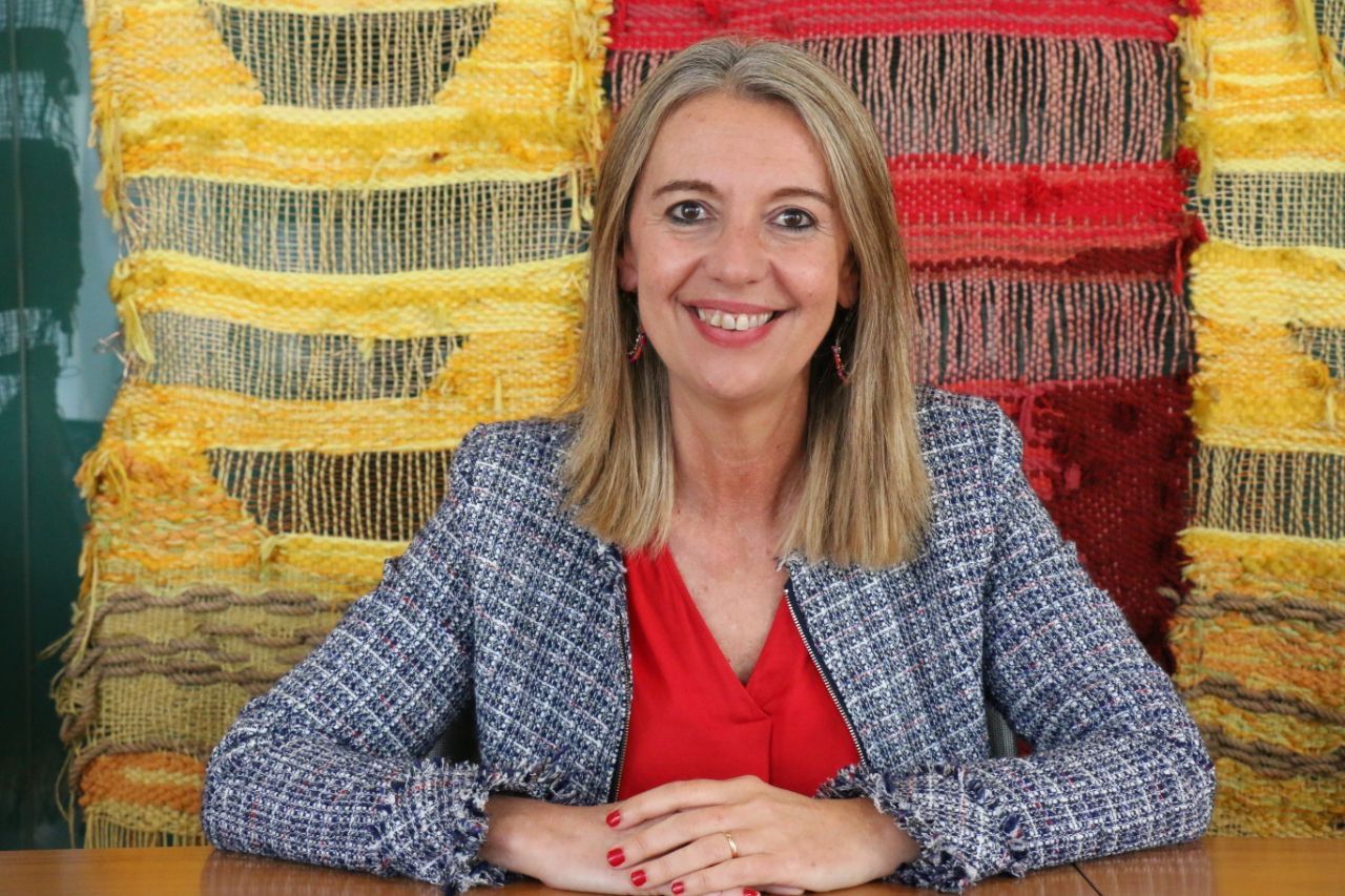 Mireia Ingla a la Sala Ginesta de l'ajuntament. FOTO: Cedida