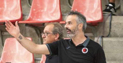 Beto Borregán, fins aleshores entrenador del Solideo PHC Sant Cugat femení. FOTO: Marlon Catadra