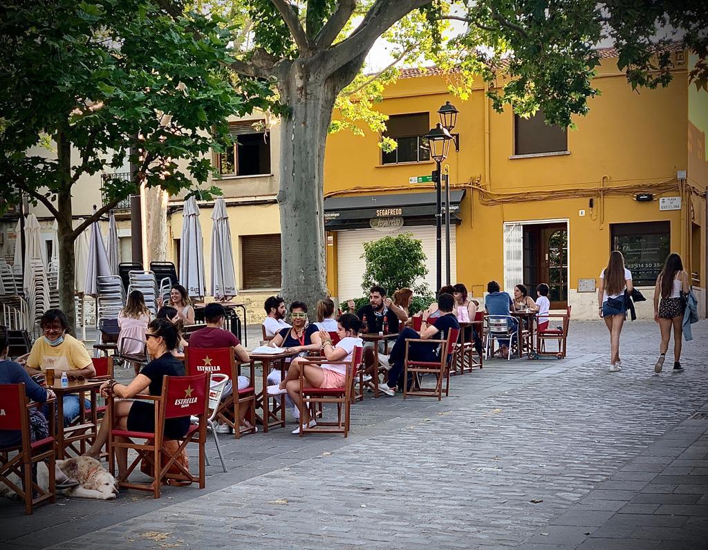 Les terrasses dels bars podrien obrir a partir del dilluns 23 de novembre. FOTO: TOT Sant Cugat