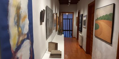Una part de l'exposició a la Canals Galeria d'Art. FOTO: Cedida
