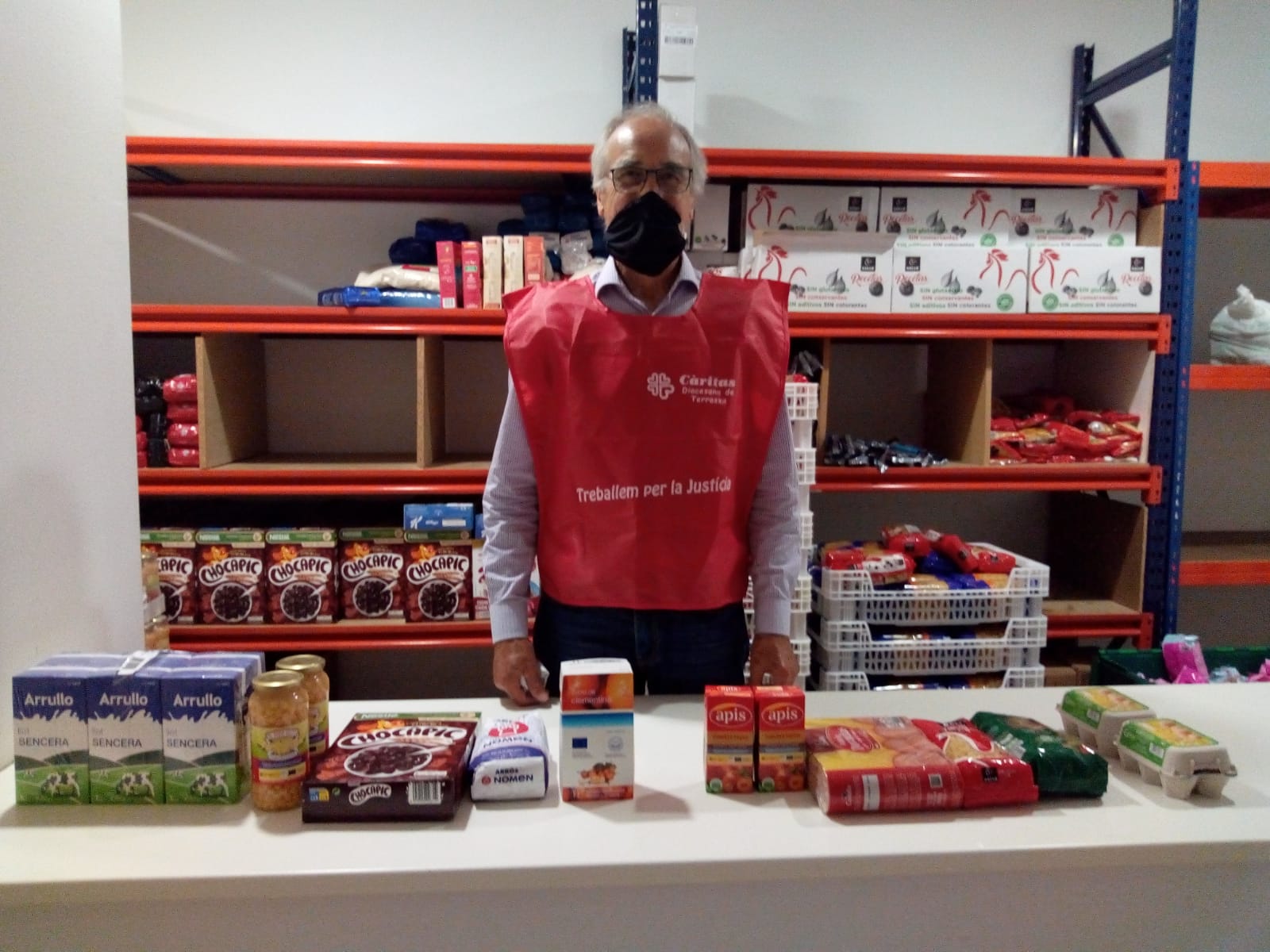 Puigmarti s'encarrega del Rebost des de fa gairebé una dècada. FOTO: Cedida