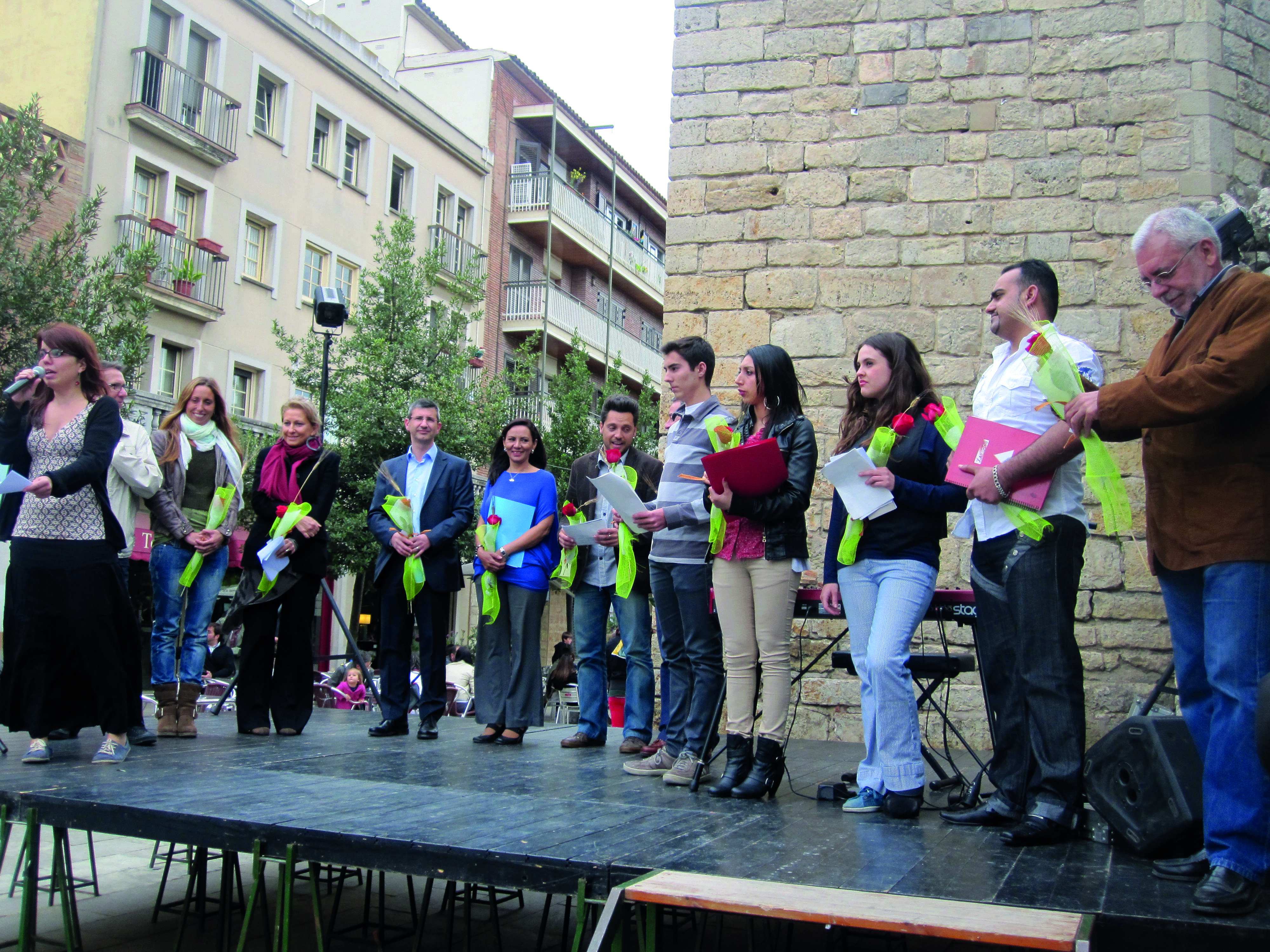 A Tota Veu, amb Gemma Mengual i Joan Pau Chaves (2012).