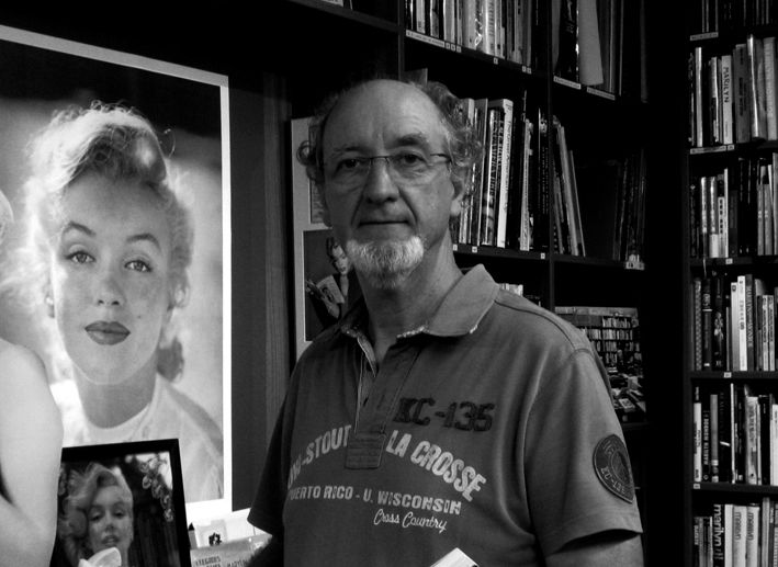 Frederic Cabanas és estudiós i col·leccionista sobre Marilyn Monroe. FOTO: Cedida