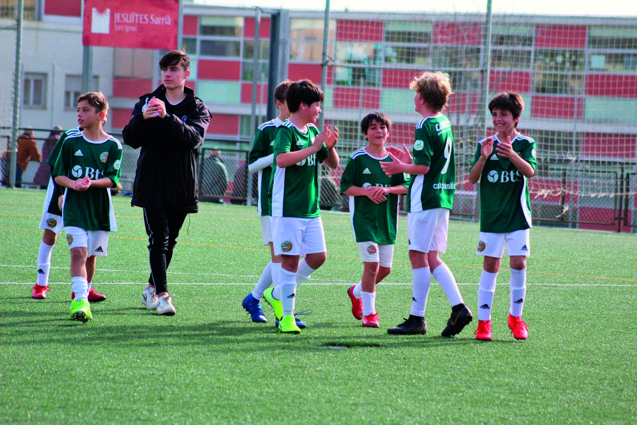 Els valldoreixencs van absorbir l’Escola del Futbol Vallvidrera. 