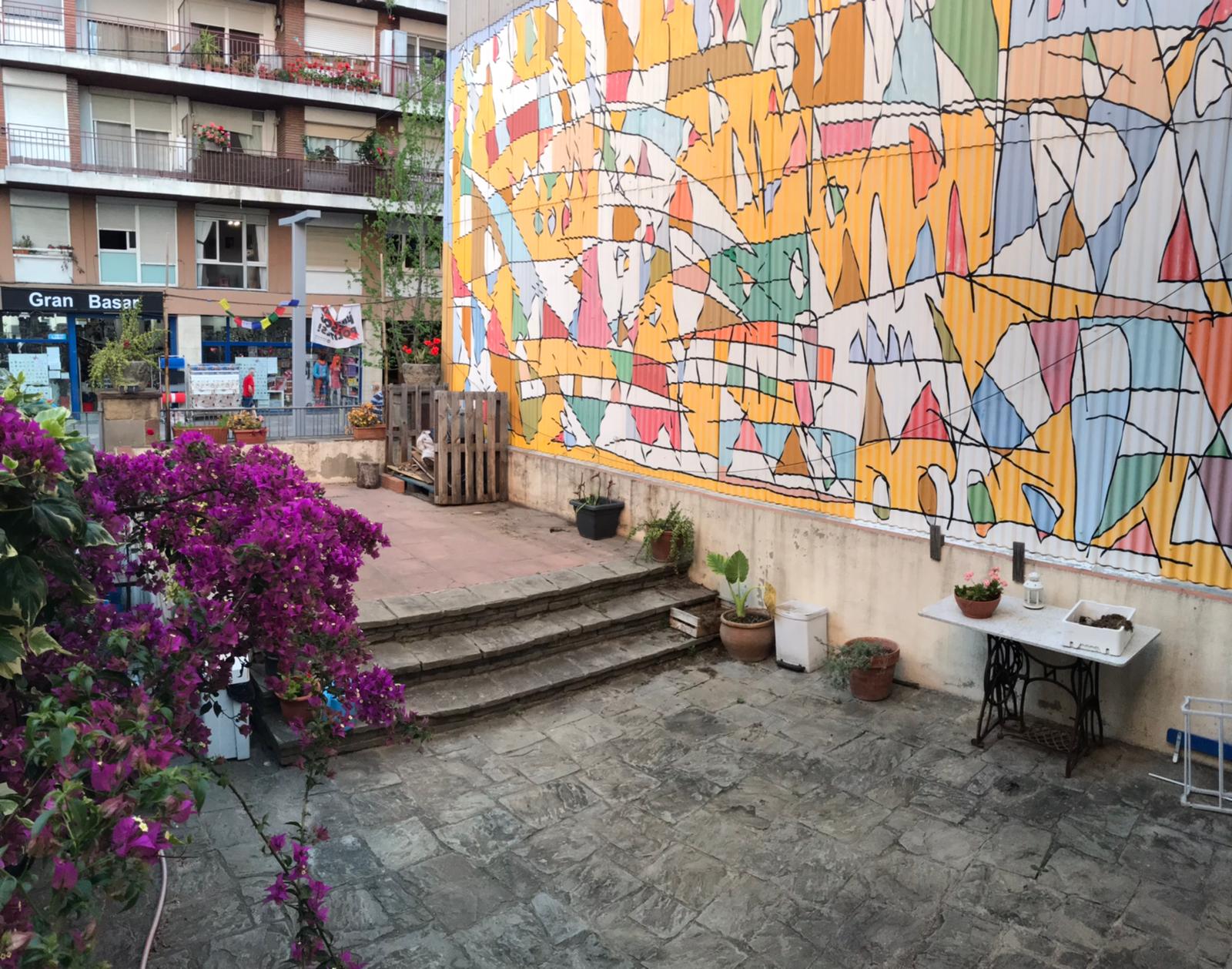 El pati que acollirà les propostes culturals. FOTO: Cedida