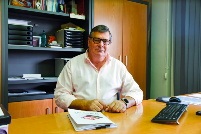 Josep Puig, president de l'EMD de Valldoreix. FOTO: Bernat Millet